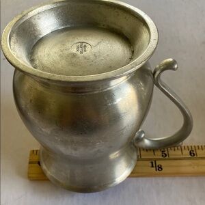Royal Selangor Silver Pewter Mug  5”x 5.5” approximately